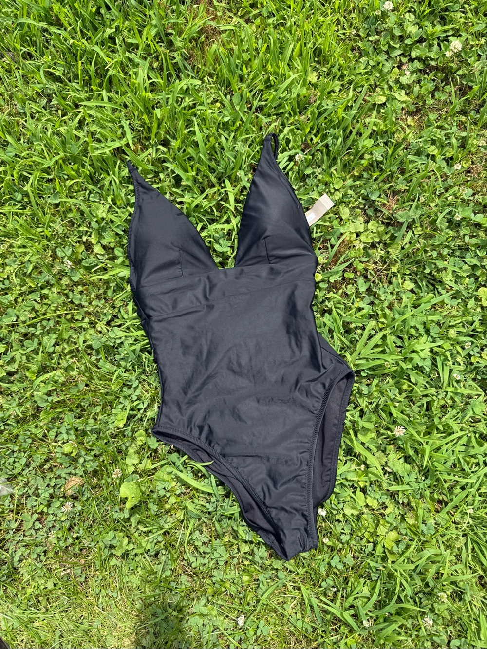 J. Crew Black One-Piece Swimsuit